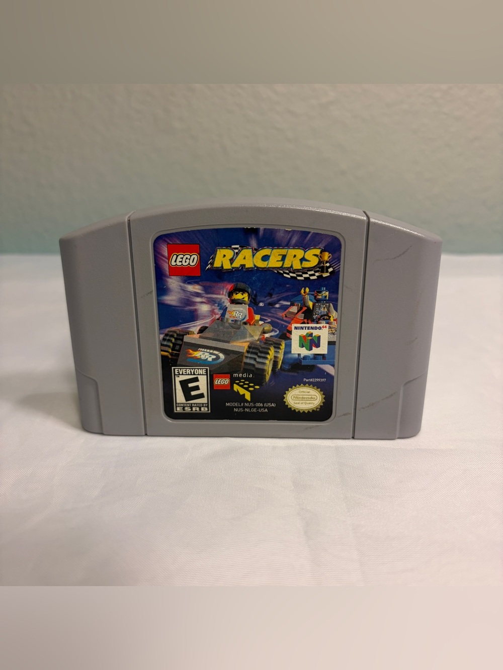 LEGO Racers (Nintendo 64, 1999) - AUTHENTIC Cartridge Tested & Works Videogame